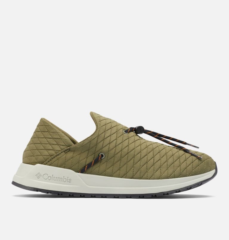 Men\'s Columbia Wildone Moc Sneakers Olive | CA-I05L4