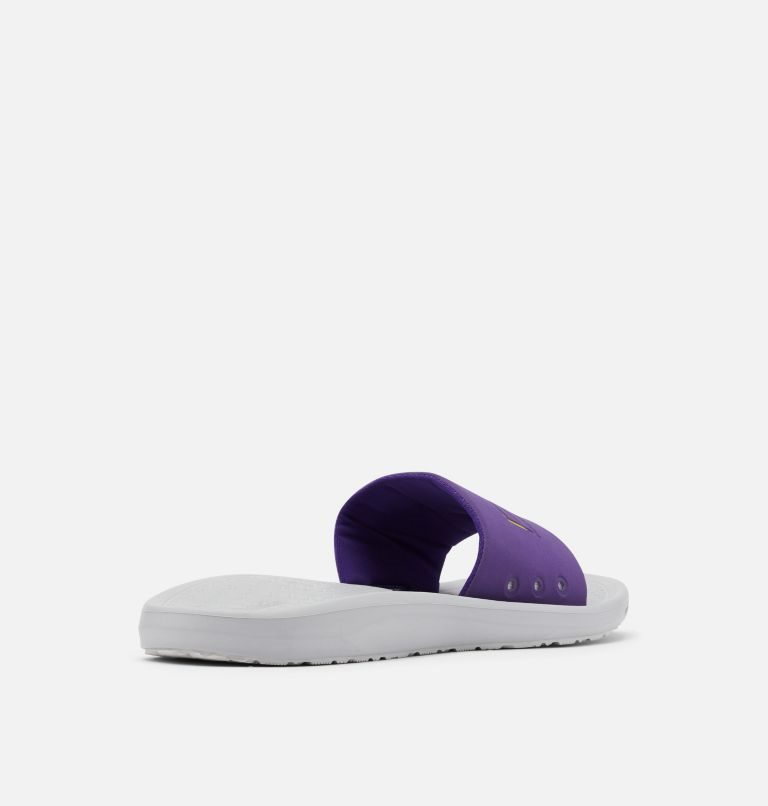 Men's Columbia Yachtrocker PFG Slides Purple / Grey | CA-U5L68