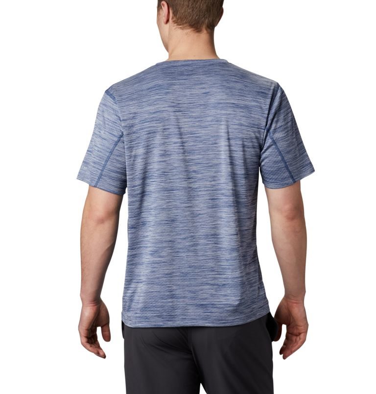 Men's Columbia Zero Rules Short Sleeve - Active Fit T Shirts Navy | CA-X8360