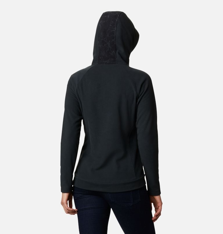 Women's Columbia Ali Peak Fleece Hoodie Black | CA-F86A1