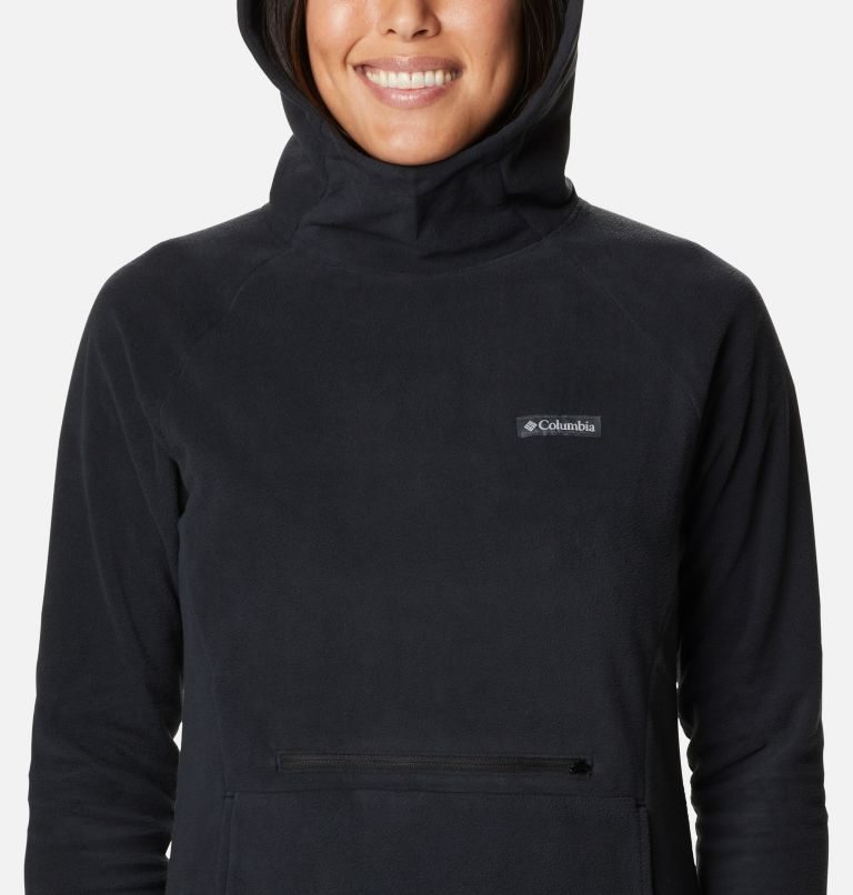 Women's Columbia Ali Peak Fleece Hoodie Black | CA-N306A