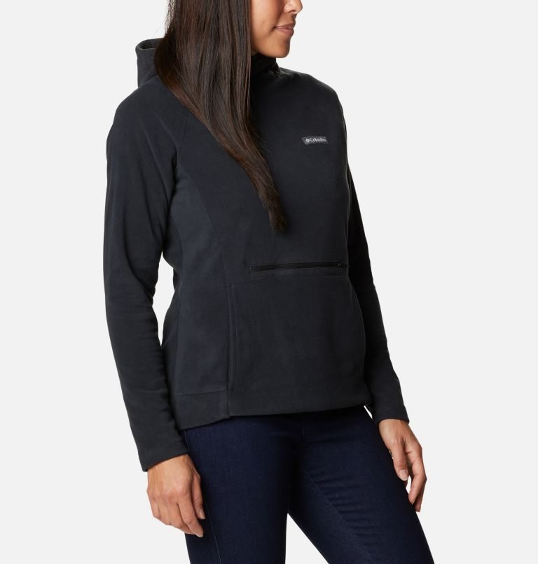 Women's Columbia Ali Peak Fleece Hoodie Black | CA-N306A