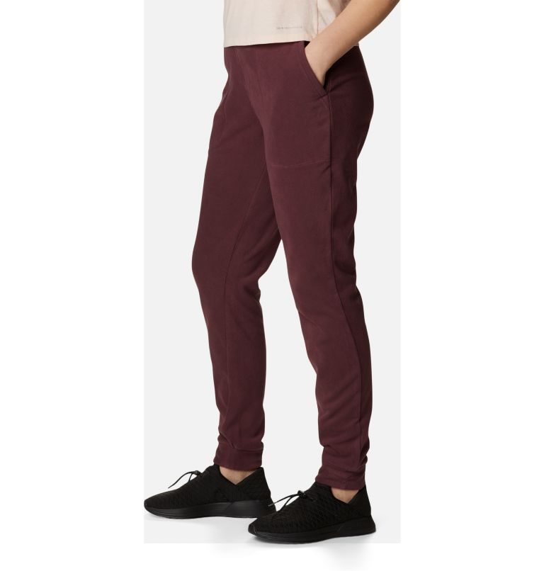 Women's Columbia Ali Peak Jogger Burgundy | CA-PL6A1