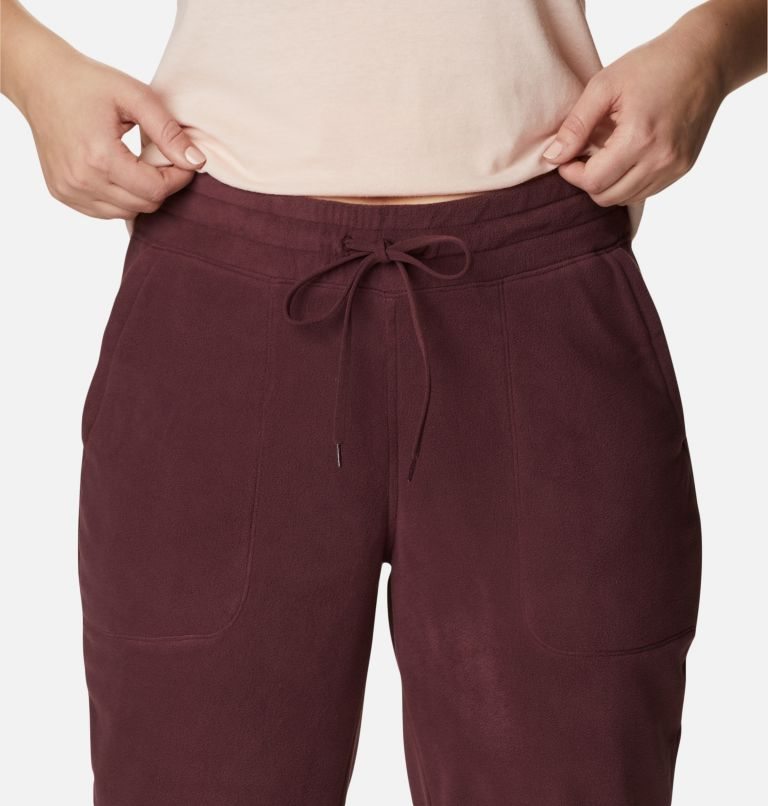 Women's Columbia Ali Peak Jogger Burgundy | CA-PL6A1