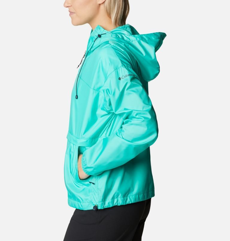 Women's Columbia Alpine Chill Windbreaker Jackets Turquoise | CA-J43C0
