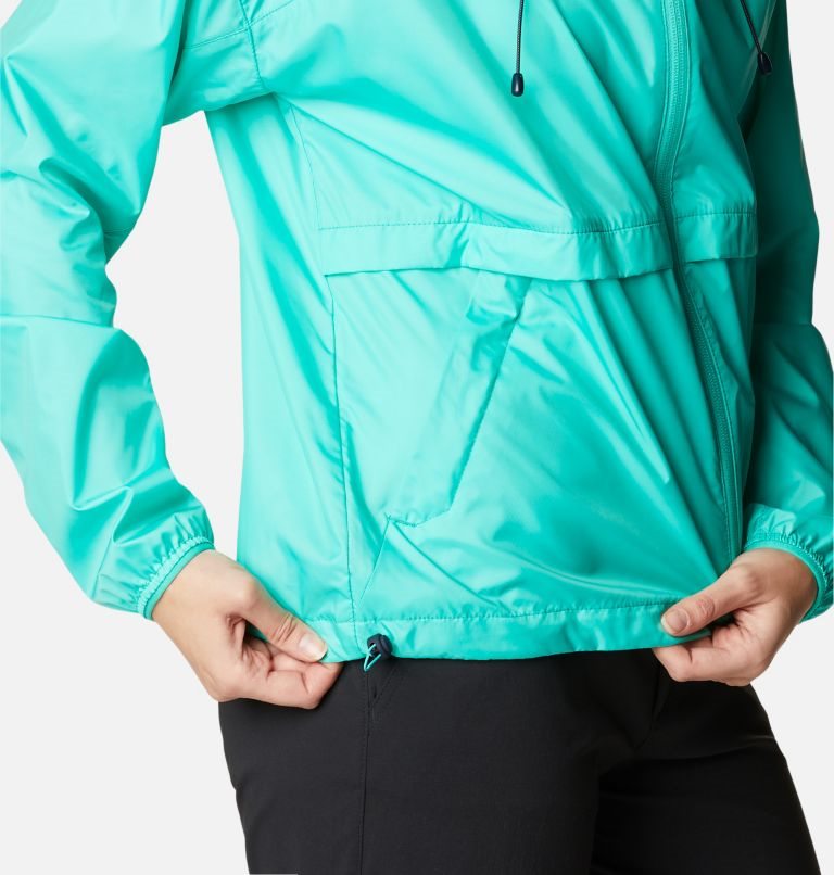 Women's Columbia Alpine Chill Windbreaker Jackets Turquoise | CA-J43C0