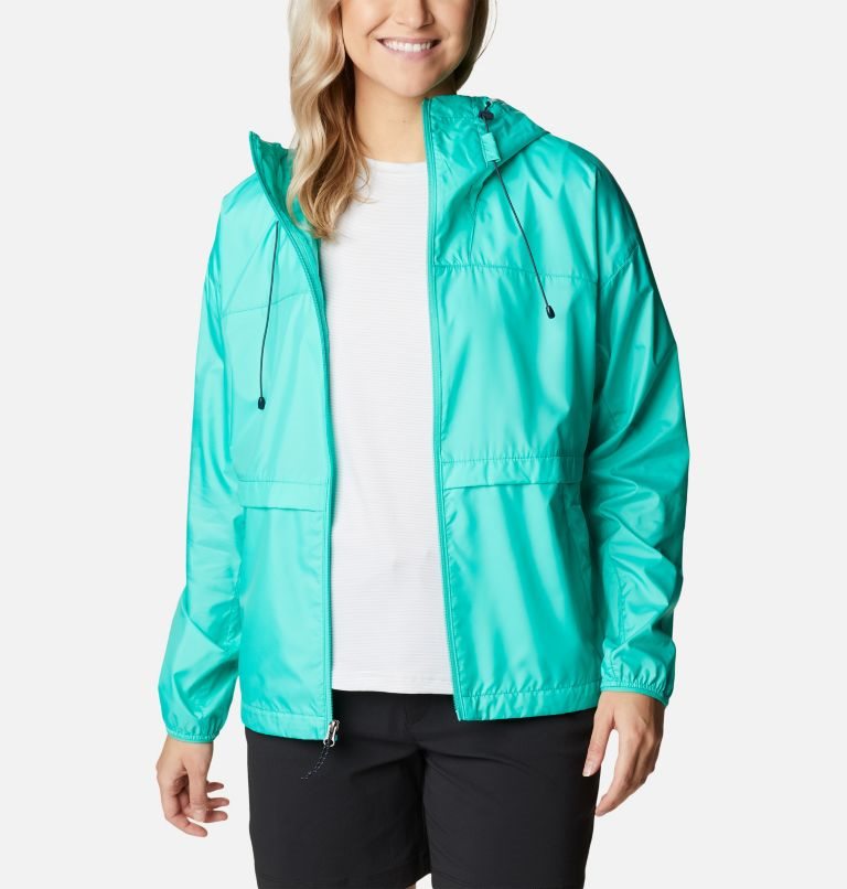Women's Columbia Alpine Chill Windbreaker Jackets Turquoise | CA-J43C0