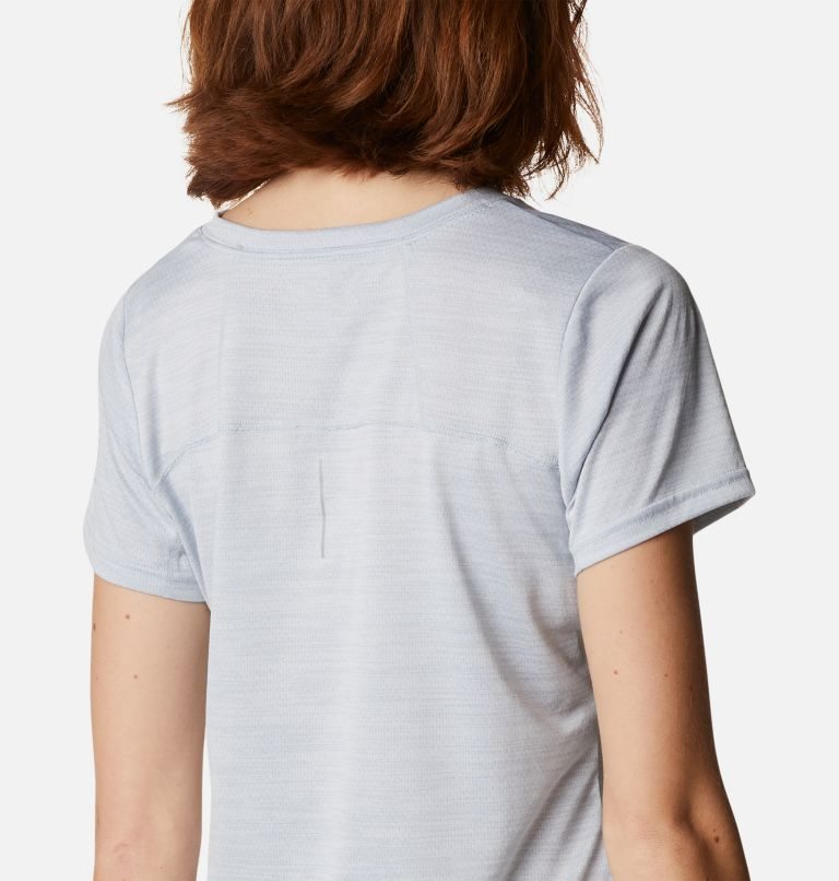 Women's Columbia Alpine Chill Zero Short Sleeve T Shirts Light Grey | CA-C3486