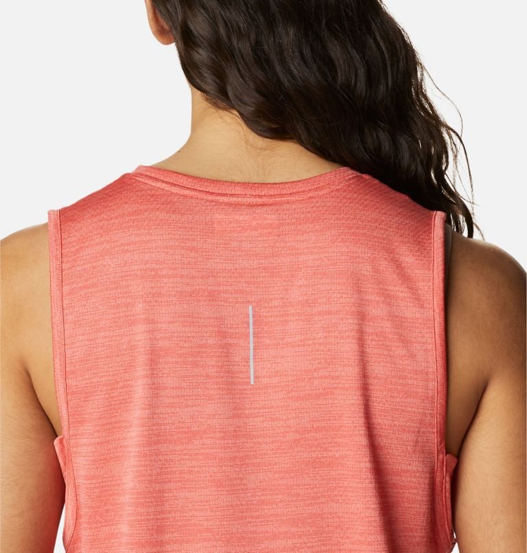 Women's Columbia Alpine Chill Zero Tanks Coral | CA-L6815