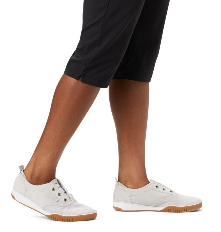 Women's Columbia Anytime Casual Capris Sport Pants Black | CA-K6L18