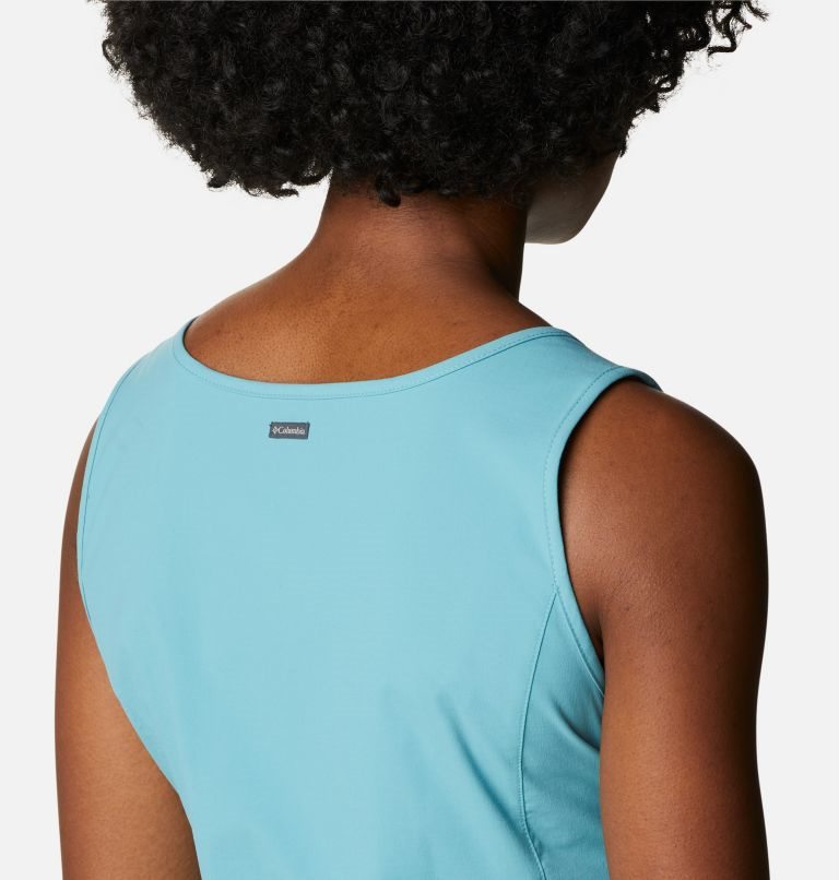Women's Columbia Anytime Casual III Dress Turquoise | CA-B8456