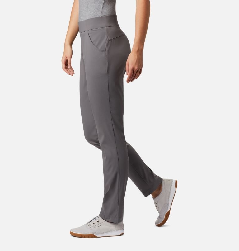 Women's Columbia Anytime Casual Pull On Pants Grey | CA-D4L85