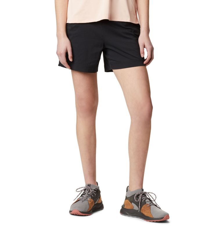 Women\'s Columbia Anytime Casual Shorts Black | CA-R01A8