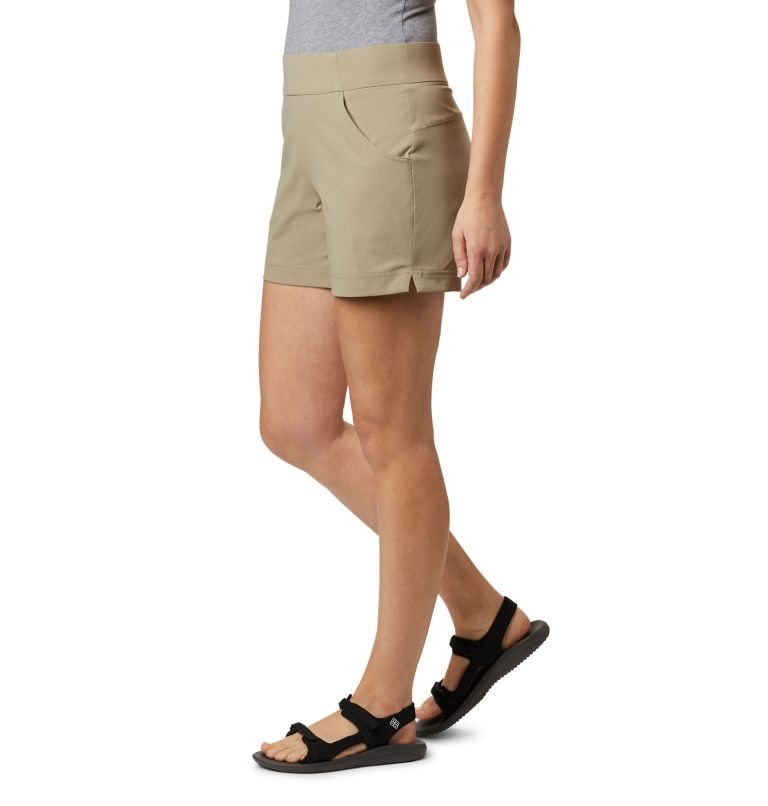 Women's Columbia Anytime Casual Shorts Khaki | CA-I143C