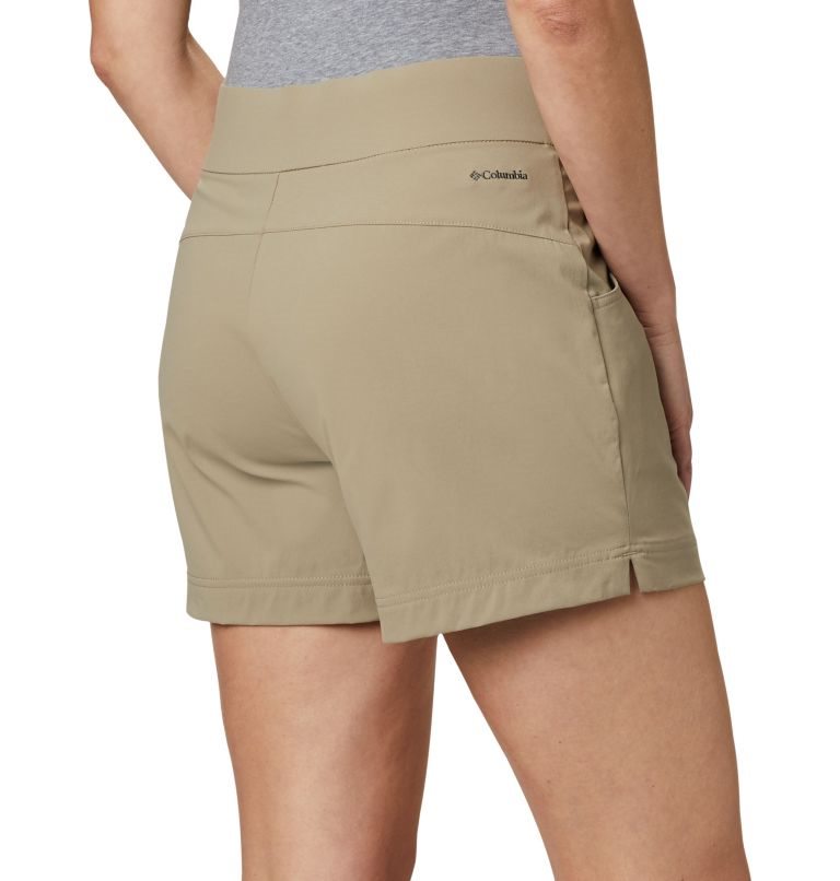 Women's Columbia Anytime Casual Shorts Khaki | CA-I143C