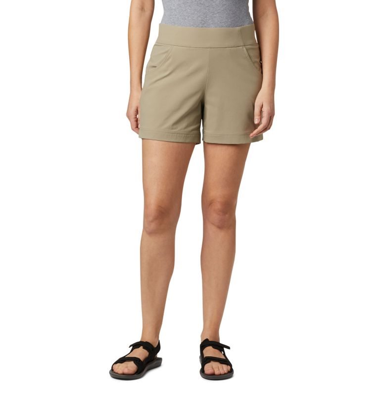 Women\'s Columbia Anytime Casual Shorts Khaki | CA-I143C