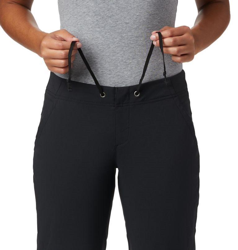 Women's Columbia Anytime Outdoor Capris Sport Pants Black | CA-GL4C8