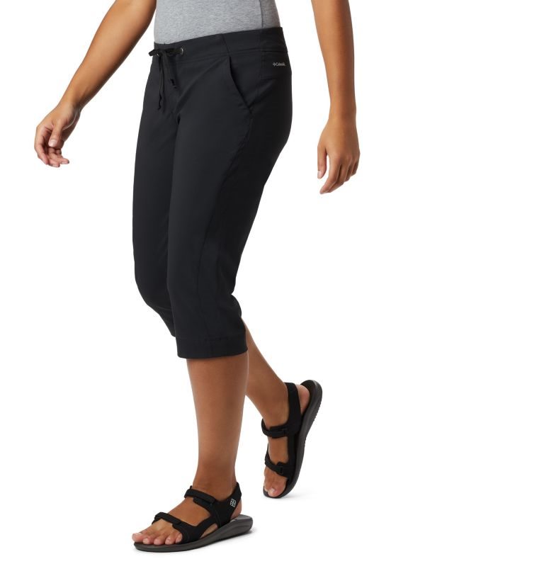Women\'s Columbia Anytime Outdoor Capris Sport Pants Black | CA-GL4C8