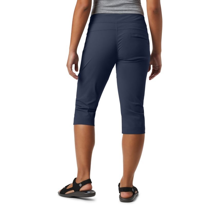 Women's Columbia Anytime Outdoor Capris Sport Pants Navy | CA-WA486