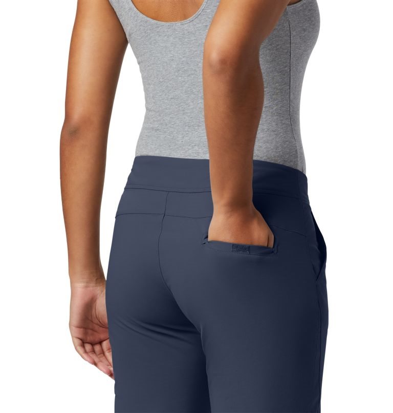 Women's Columbia Anytime Outdoor Capris Sport Pants Navy | CA-WA486