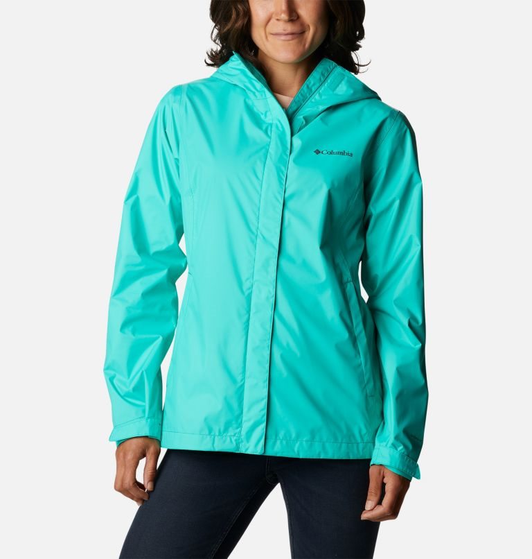 Women\'s Columbia Arcadia II Rain Jackets Turquoise | CA-GCL01
