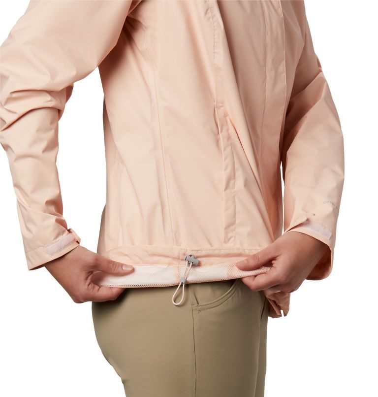Women's Columbia Arcadia II Rain Jackets Coral | CA-KL0C1