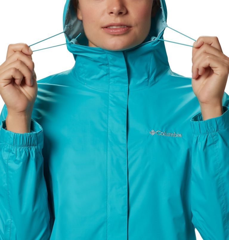 Women's Columbia Arcadia II Rain Jackets Turquoise | CA-S65C8