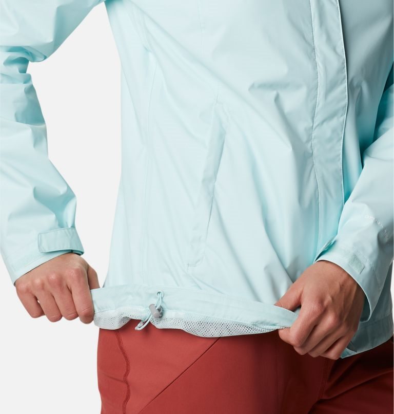 Women's Columbia Arcadia II Rain Jackets Turquoise | CA-U3156
