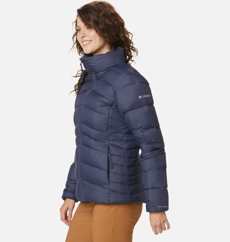 Women's Columbia Autumn Park Down Jackets Navy | CA-S4836