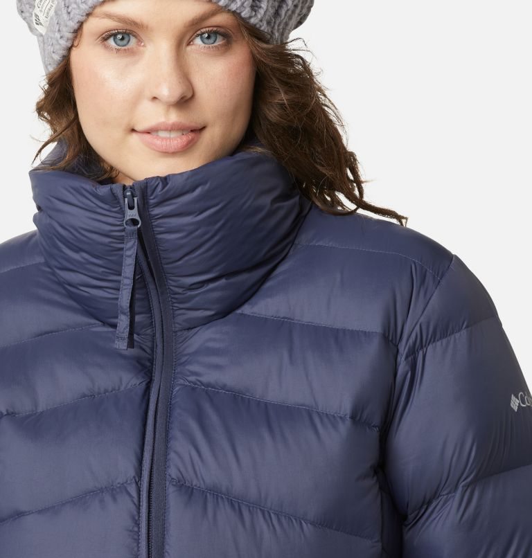 Women's Columbia Autumn Park Down Jackets Navy | CA-S4836