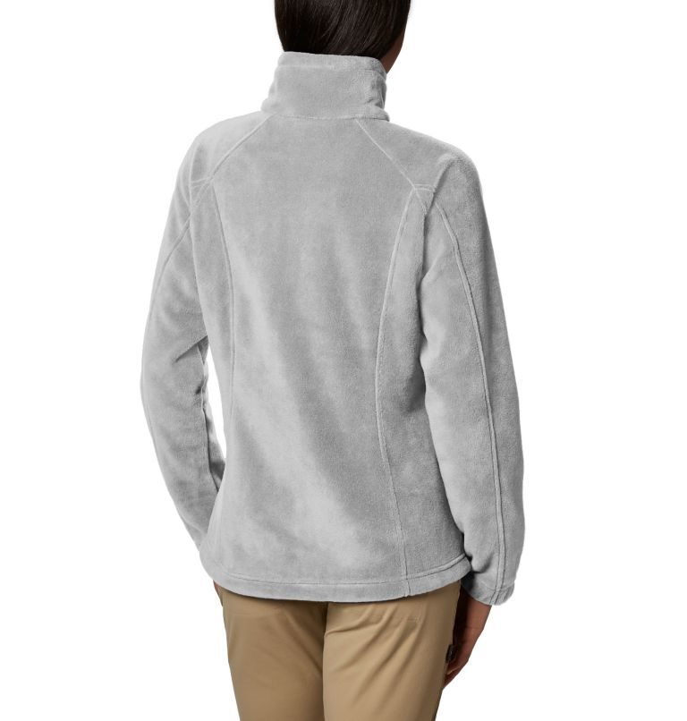 Women's Columbia Benton Springs Full Zip Fleece Jackets Grey | CA-E6318