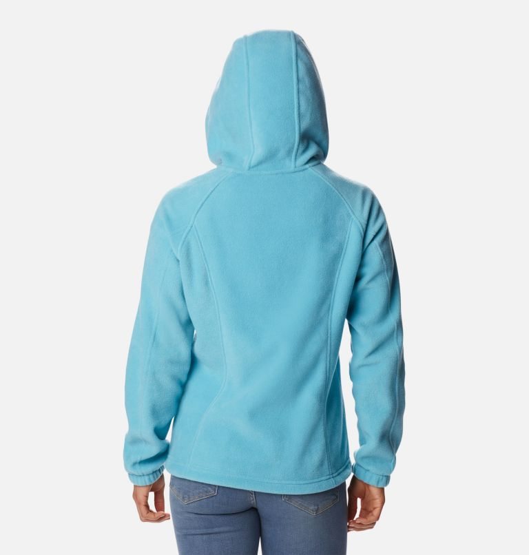 Women's Columbia Benton Springs Full Zip Fleece Jackets Turquoise | CA-J35A6