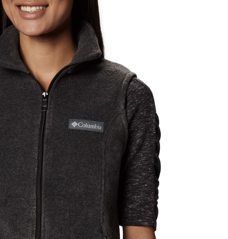 Women's Columbia Benton Springs Vest Black | CA-M14C5