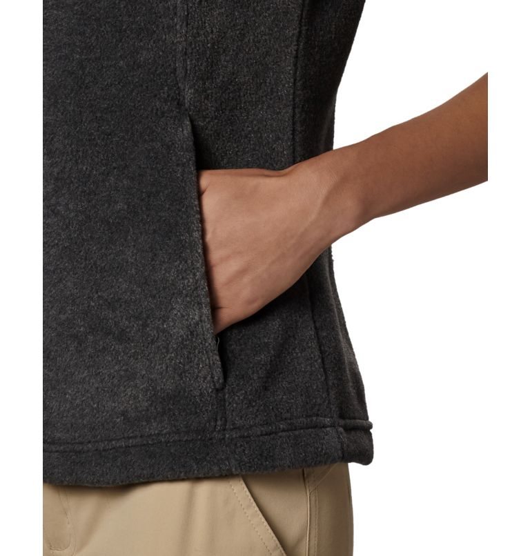 Women's Columbia Benton Springs Vest Black | CA-M14C5