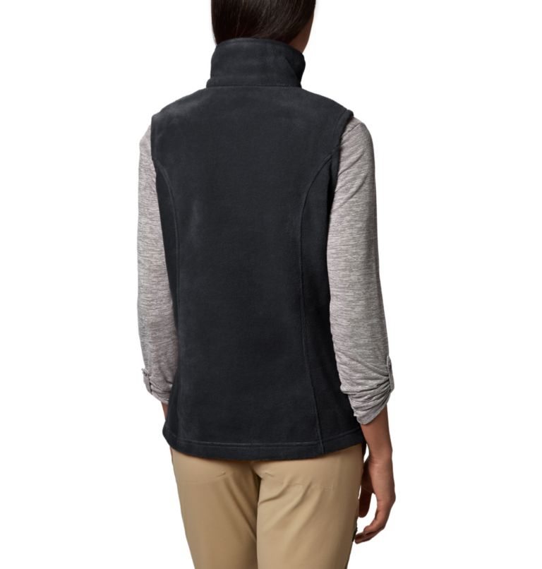 Women's Columbia Benton Springs Vest Black | CA-YC6A3