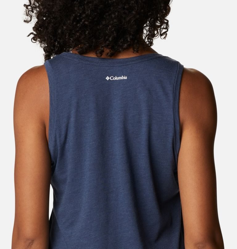Women's Columbia Bluff Mesa Tanks Navy | CA-X06C5