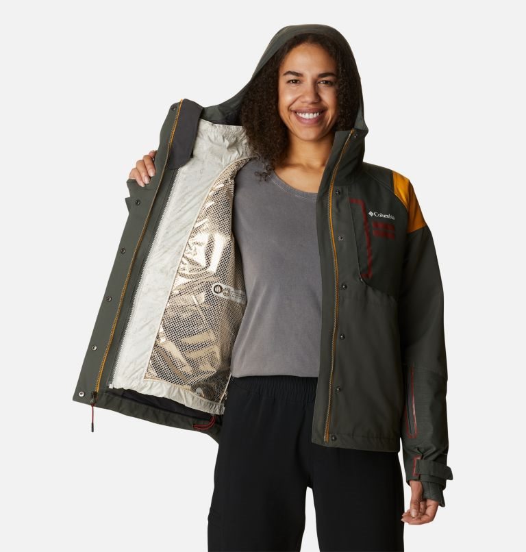 Women's Columbia Boba Fett Interchange Jackets Dark Grey | CA-S60C4