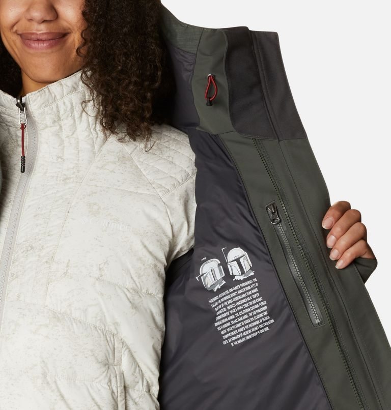 Women's Columbia Boba Fett Interchange Jackets Dark Grey | CA-S60C4