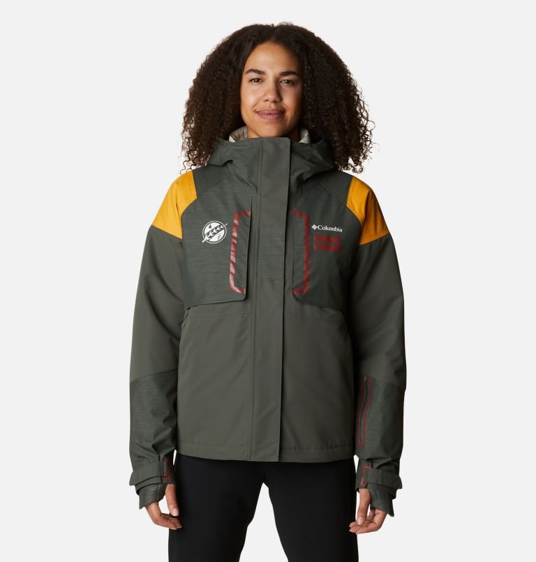 Women\'s Columbia Boba Fett Interchange Jackets Dark Grey | CA-S60C4