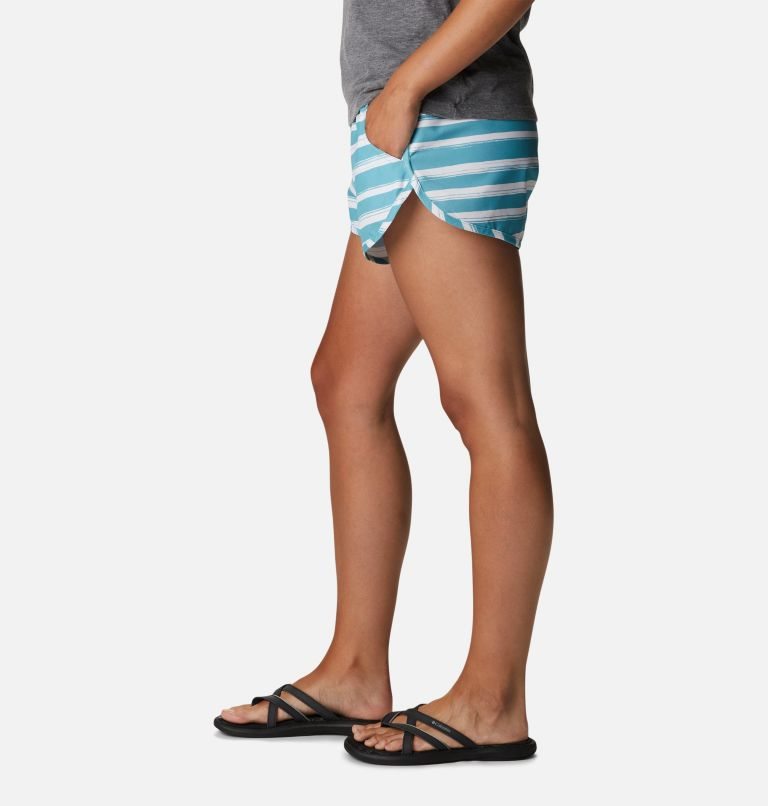 Women's Columbia Bogata Bay Stretch Printed Shorts Stripe | CA-D1AC8