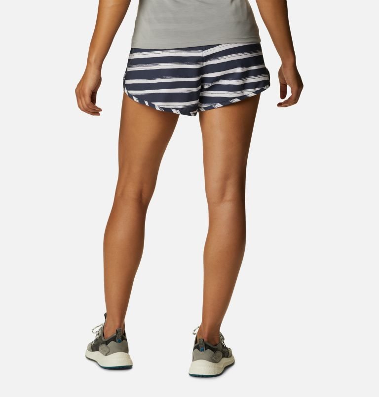 Women's Columbia Bogata Bay Stretch Printed Shorts Stripe | CA-J5AC8