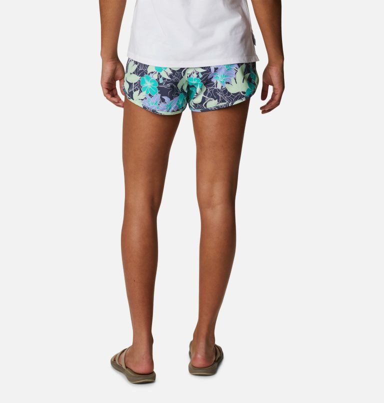Women's Columbia Bogata Bay Stretch Printed Shorts Flower | CA-Q10AC