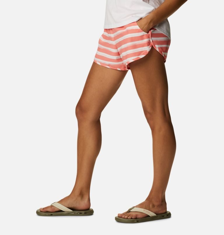 Women's Columbia Bogata Bay Stretch Printed Shorts Stripe | CA-Z4561