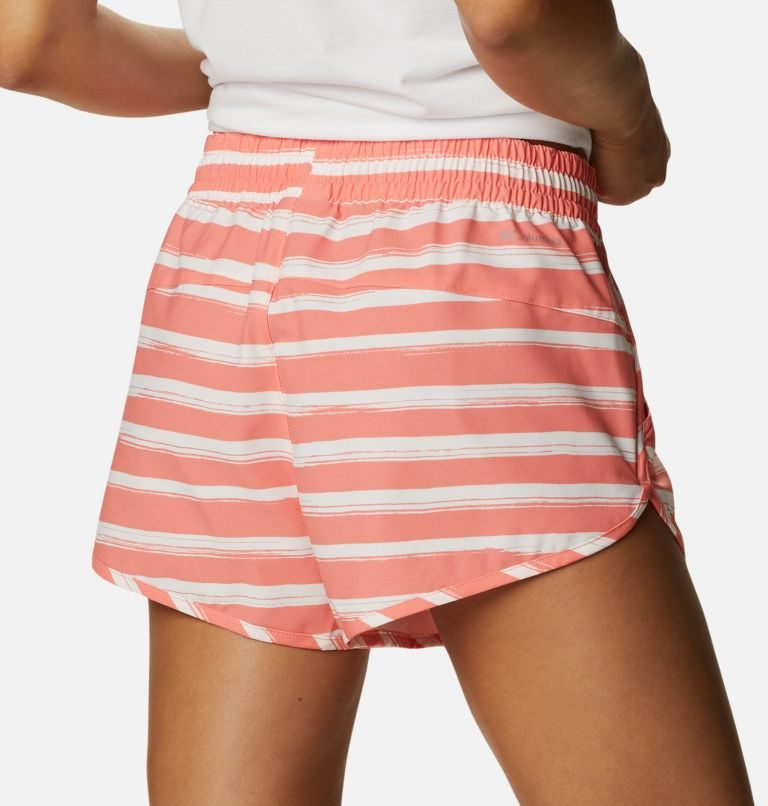 Women's Columbia Bogata Bay Stretch Printed Shorts Stripe | CA-Z4561