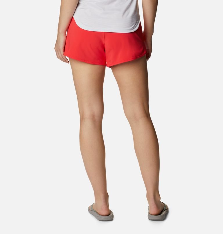 Women's Columbia Bogata Bay Stretch Shorts Red | CA-CCA60