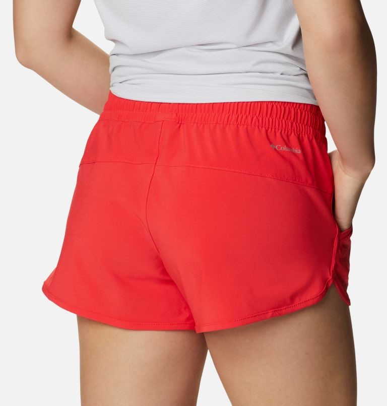 Women's Columbia Bogata Bay Stretch Shorts Red | CA-CCA60