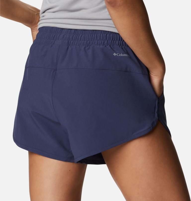 Women's Columbia Bogata Bay Stretch Shorts Navy | CA-P1A05