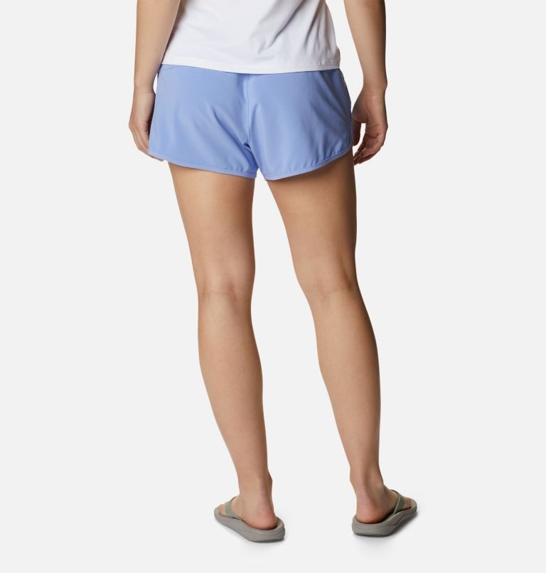 Women's Columbia Bogata Bay Stretch Shorts Light Blue | CA-RA8L0