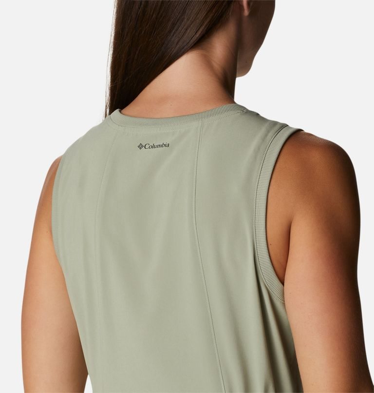 Women's Columbia Bowen Lookout Dress Green | CA-O1L35