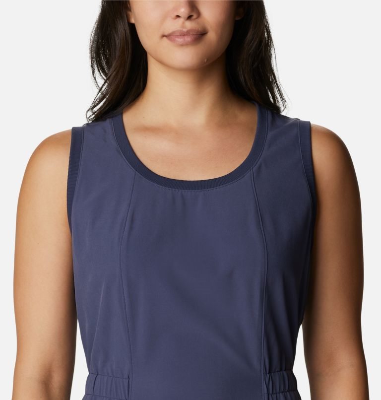 Women's Columbia Bowen Lookout Dress Navy | CA-J4AC6